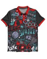 2nd Hand - Bowling Text - Bowlingshirt - Größe L