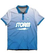 Storm Halftone Blue - Bowlingshirt